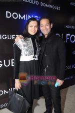 Gunjan & Jattin Kochhar at Adolfo Dominguez store launch in Delhi on 20th Feb 2011.jpg